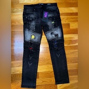 Mens Black Jeans